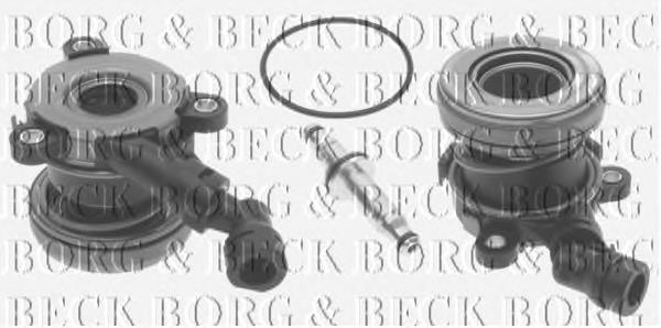 BCS171 Borg&beck cilindro de trabalho de embraiagem montado com rolamento de desengate