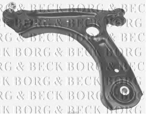 Braço oscilante inferior esquerdo de suspensão dianteira BCA6892 Borg&beck
