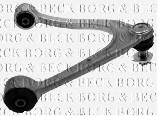 BCA6897 Borg&beck braço oscilante superior direito de suspensão dianteira