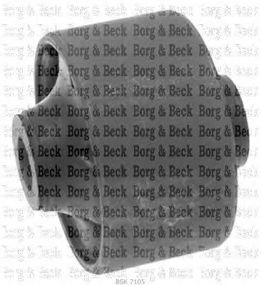 BSK7105 Borg&beck bloco silencioso dianteiro do braço oscilante inferior