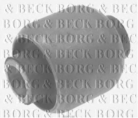 BSK7198 Borg&beck bloco silencioso dianteiro do braço oscilante inferior