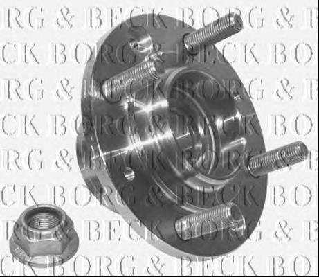 BWK852 Borg&beck cubo traseiro