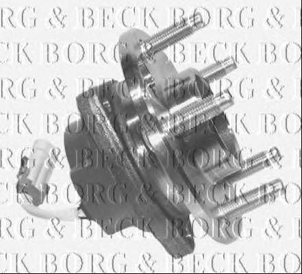 BWK848 Borg&beck cubo dianteiro