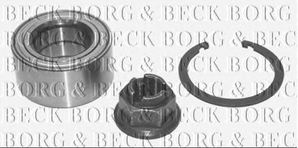 BWK851 Borg&beck rolamento de cubo dianteiro