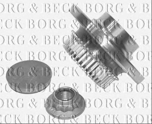 BWK850 Borg&beck cubo traseiro