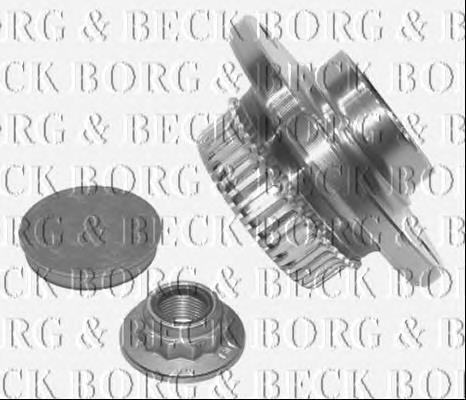 BWK808 Borg&beck cubo traseiro