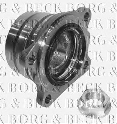 BWK832 Borg&beck rolamento de cubo traseiro