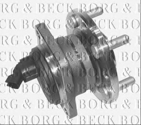 BWK889 Borg&beck ступица задняя