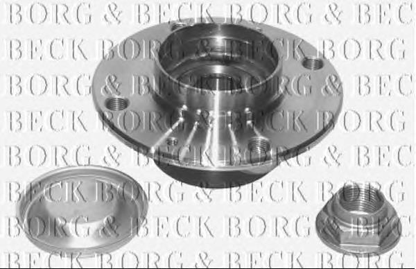 BWK895 Borg&beck cubo traseiro