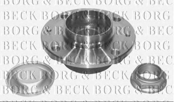 BWK894 Borg&beck cubo traseiro
