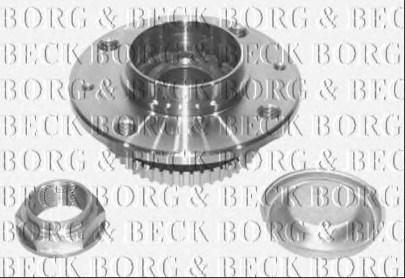 BWK897 Borg&beck cubo traseiro