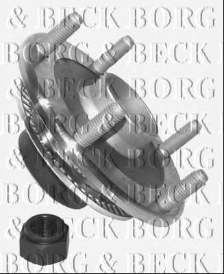 BWK864 Borg&beck cubo traseiro