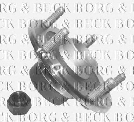 BWK863 Borg&beck cubo traseiro