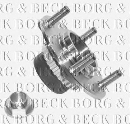 Cubo traseiro BWK758 Borg&beck