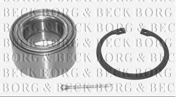 BWK759 Borg&beck rolamento de cubo dianteiro