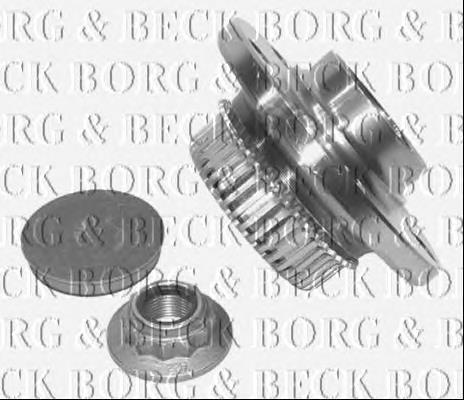 BWK720 Borg&beck cubo traseiro