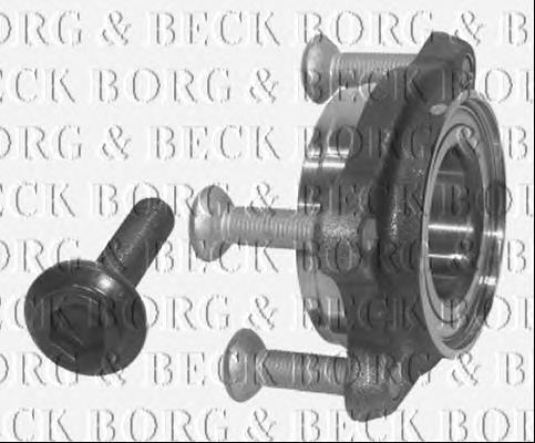 BWK723 Borg&beck rolamento de cubo dianteiro/traseiro