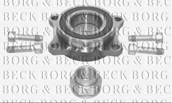 BWK716 Borg&beck rolamento de cubo dianteiro