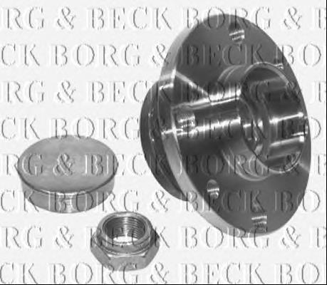 BWK715 Borg&beck cubo traseiro