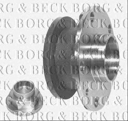 Cubo traseiro BWK718 Borg&beck