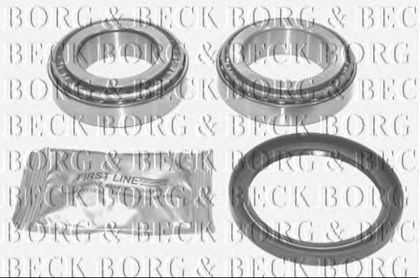 BWK785 Borg&beck rolamento de cubo traseiro