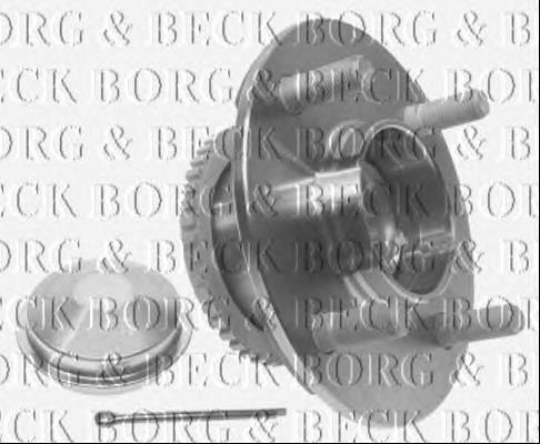 BWK787 Borg&beck cubo traseiro