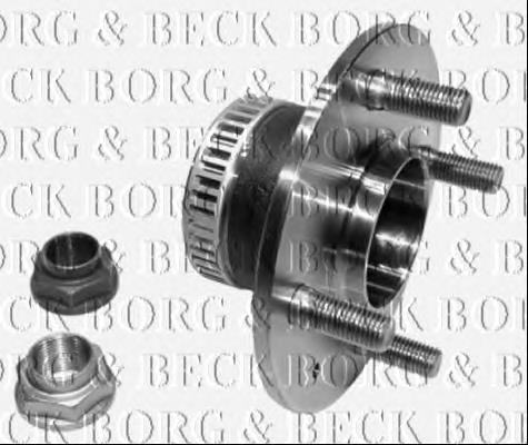 Cubo traseiro BWK803 Borg&beck