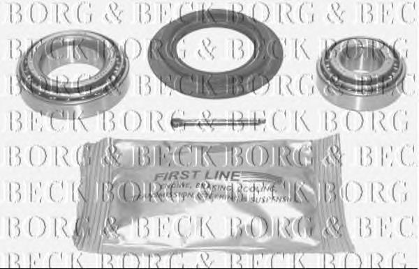 BWK777 Borg&beck rolamento de cubo dianteiro
