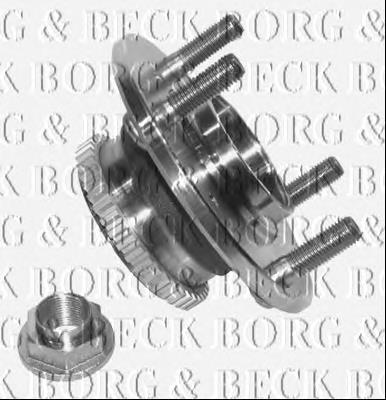 BWK933 Borg&beck cubo traseiro