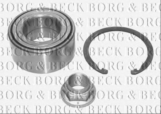 BWK935 Borg&beck rolamento de cubo dianteiro
