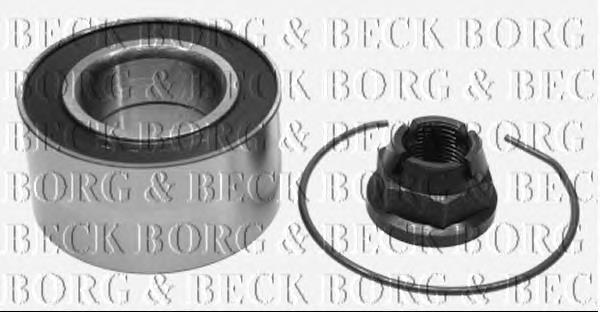 BWK939 Borg&beck rolamento de cubo dianteiro