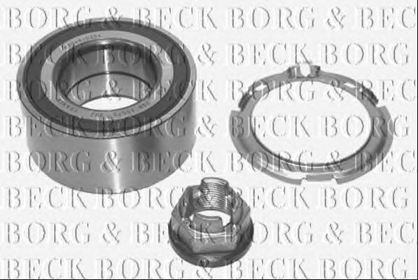 BWK910 Borg&beck rolamento de cubo dianteiro