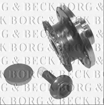 BWK906 Borg&beck cubo traseiro