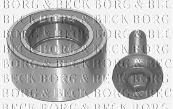 BWK907 Borg&beck rolamento de cubo traseiro