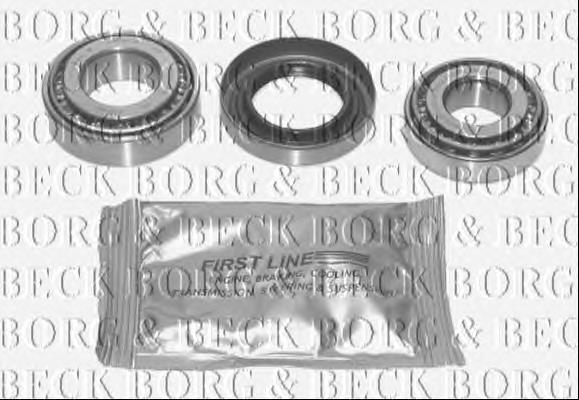 BWK905 Borg&beck rolamento de cubo traseiro