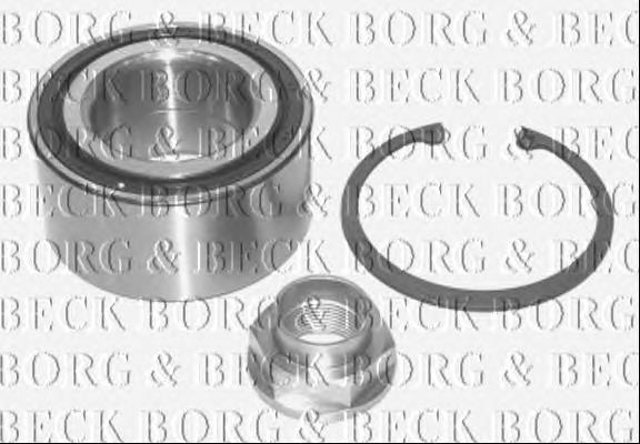 BWK926 Borg&beck rolamento de cubo dianteiro