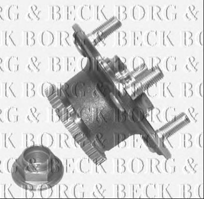 BWK925 Borg&beck cubo traseiro