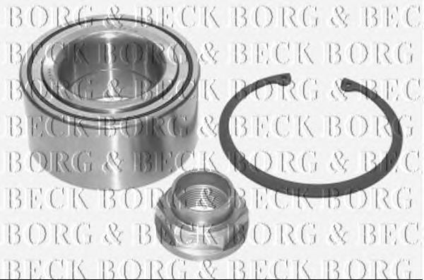 BWK920 Borg&beck rolamento de cubo dianteiro