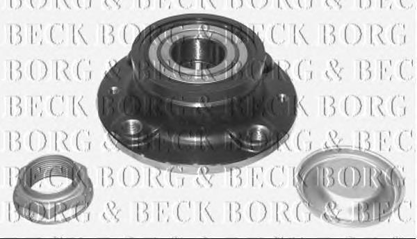 BWK983 Borg&beck cubo traseiro