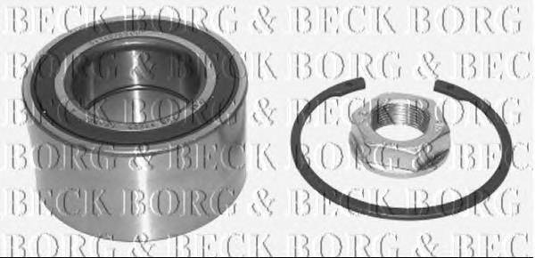 BWK984 Borg&beck rolamento de cubo dianteiro