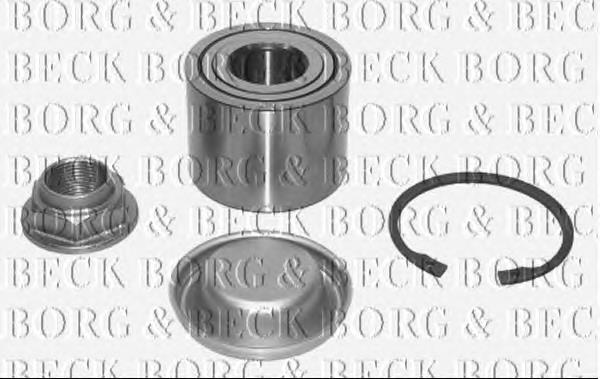 BWK982 Borg&beck rolamento de cubo traseiro