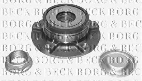 BWK985 Borg&beck cubo traseiro