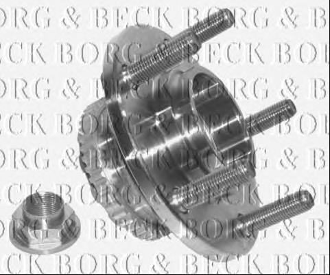 BWK957 Borg&beck cubo traseiro