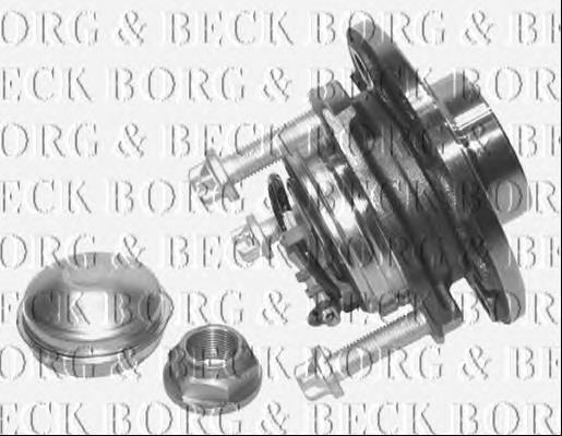 BWK973 Borg&beck ступица передняя