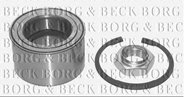 BWK967 Borg&beck rolamento de cubo dianteiro