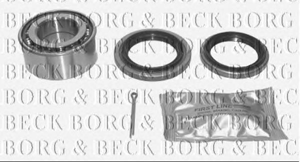 BWK447 Borg&beck rolamento de cubo dianteiro