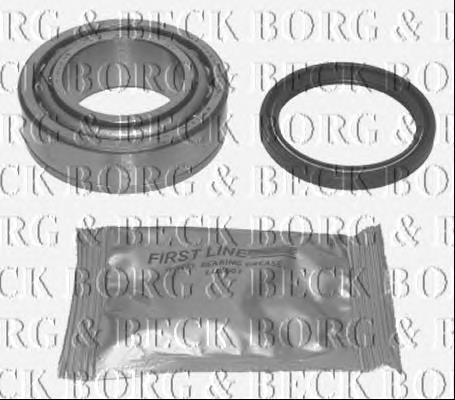 BWK409 Borg&beck rolamento de cubo traseiro