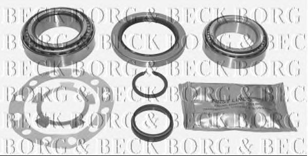 BWK424 Borg&beck rolamento de cubo dianteiro