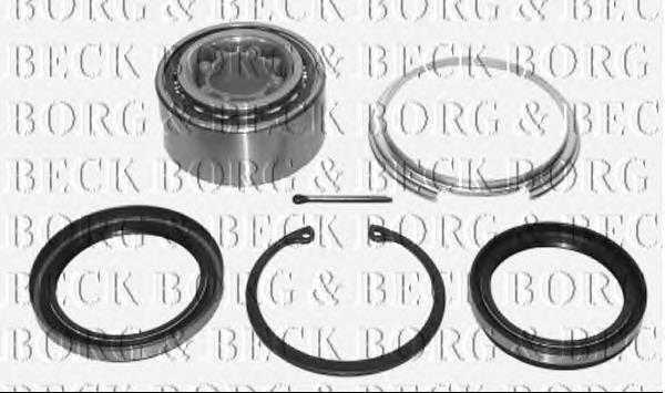 BWK426 Borg&beck rolamento de cubo dianteiro