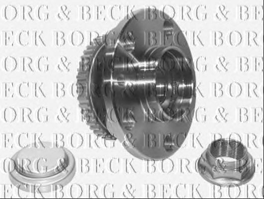 BWK487 Borg&beck cubo traseiro